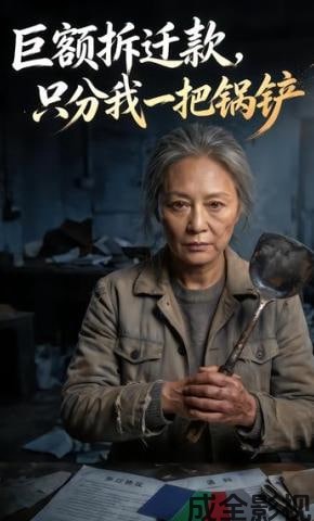 巨额拆迁款，只分我一把锅铲